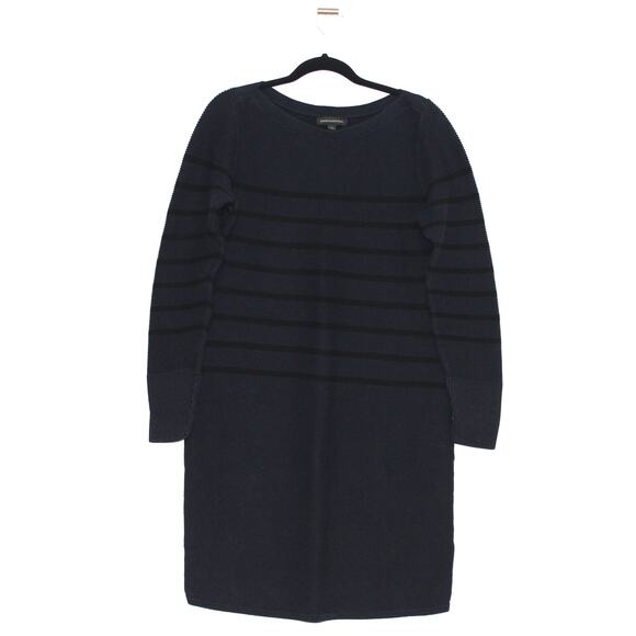 Banana Republic Navy Striped Tunic Sweater  Size Large - Picture 1 of 5